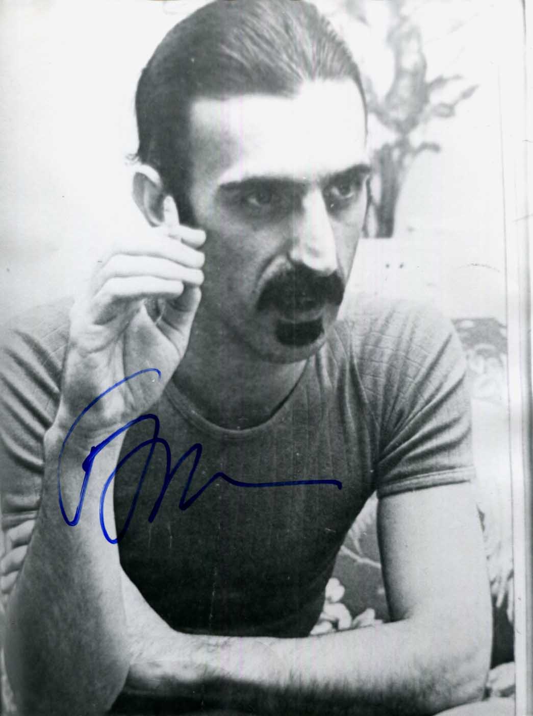 Frank Zappa Autograph