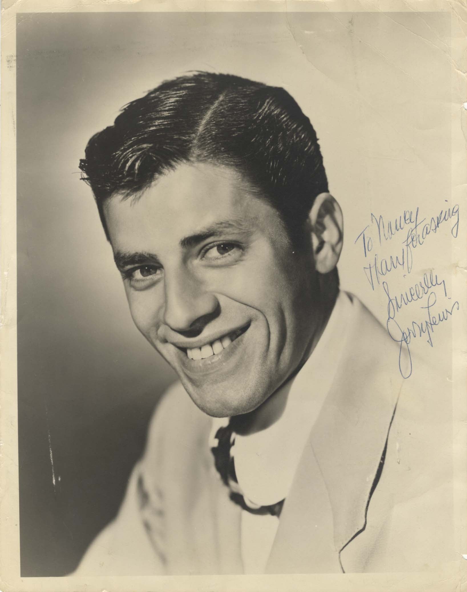 Jerry Lewis Autograph