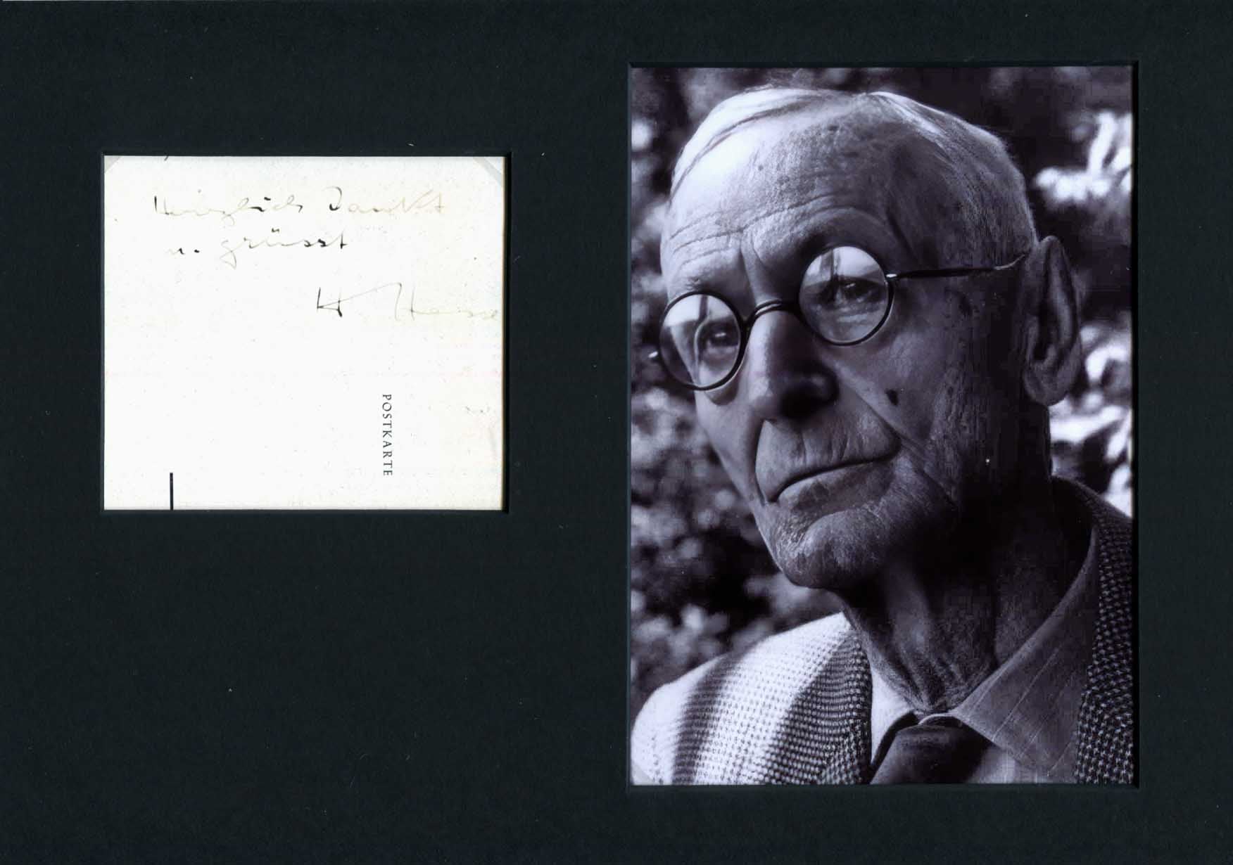 Hermann Hesse Autograph