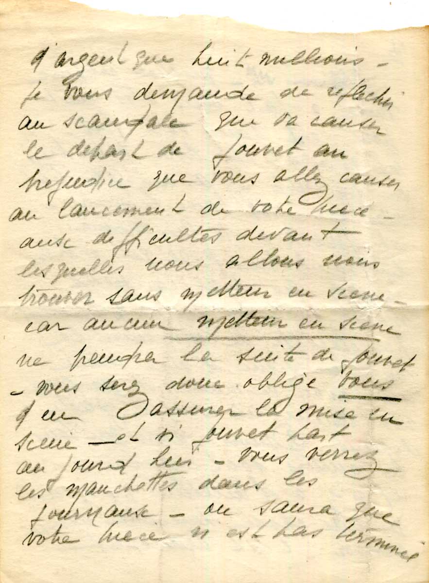 Jean-Paul Sartre Autograph