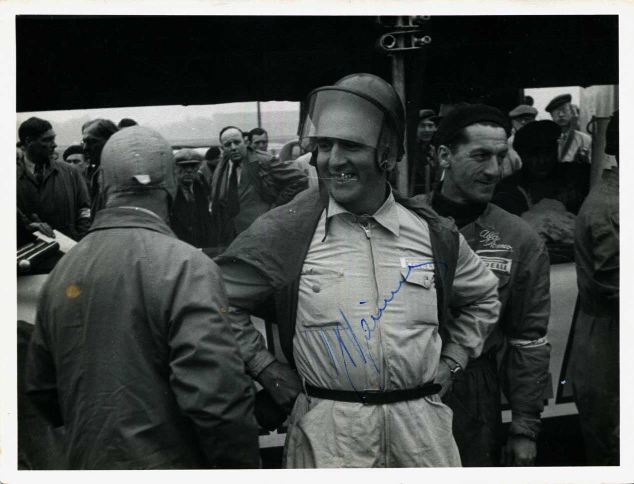 Giuseppe Farina Autograph