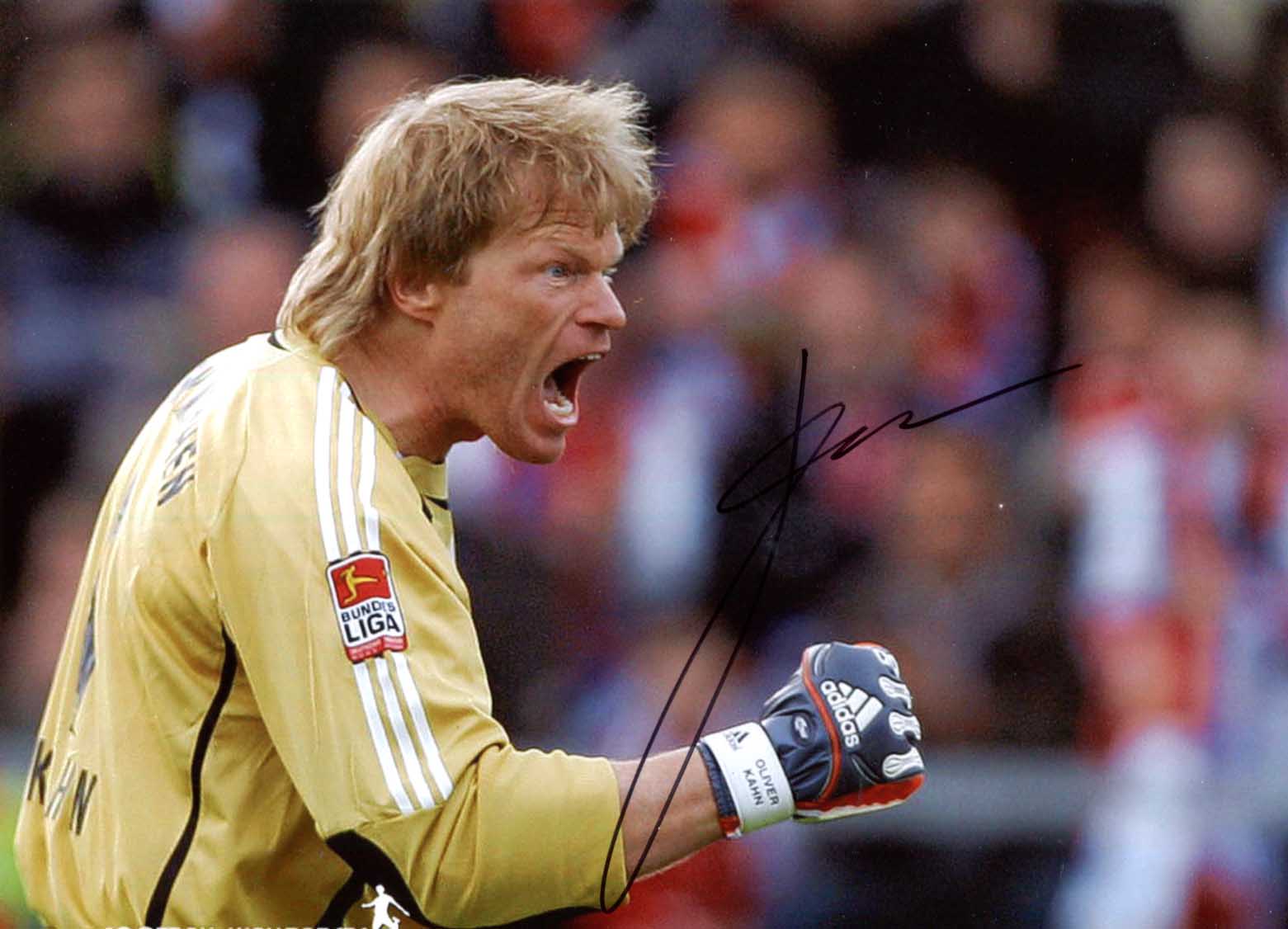 Oliver Kahn Autograph Autogramm | ID 15888709779837