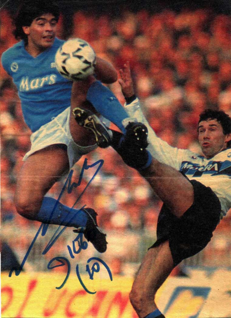 Diego Maradona Autograph Autogramm | ID 15888854417789