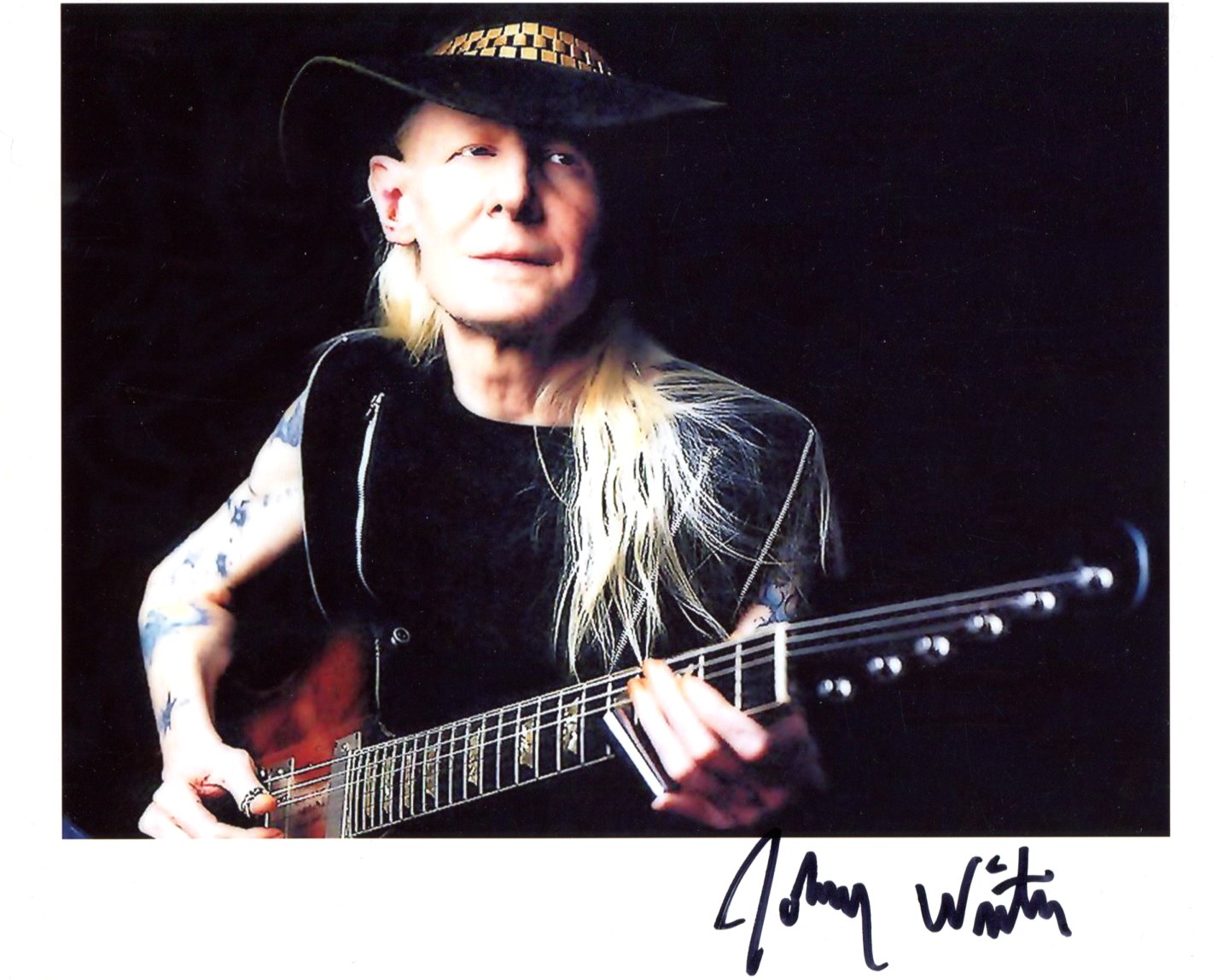 Johnny Winter Autograph Autogramm | ID 15894392897917