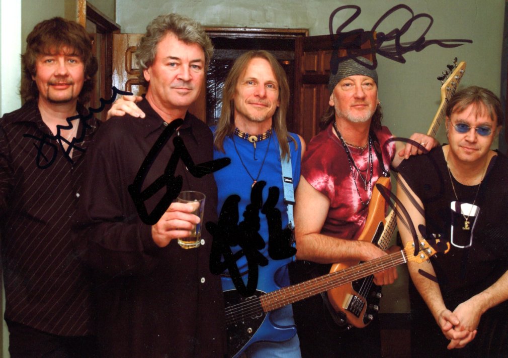 Deep Purple Autograph Autogramm | ID 15894705176957