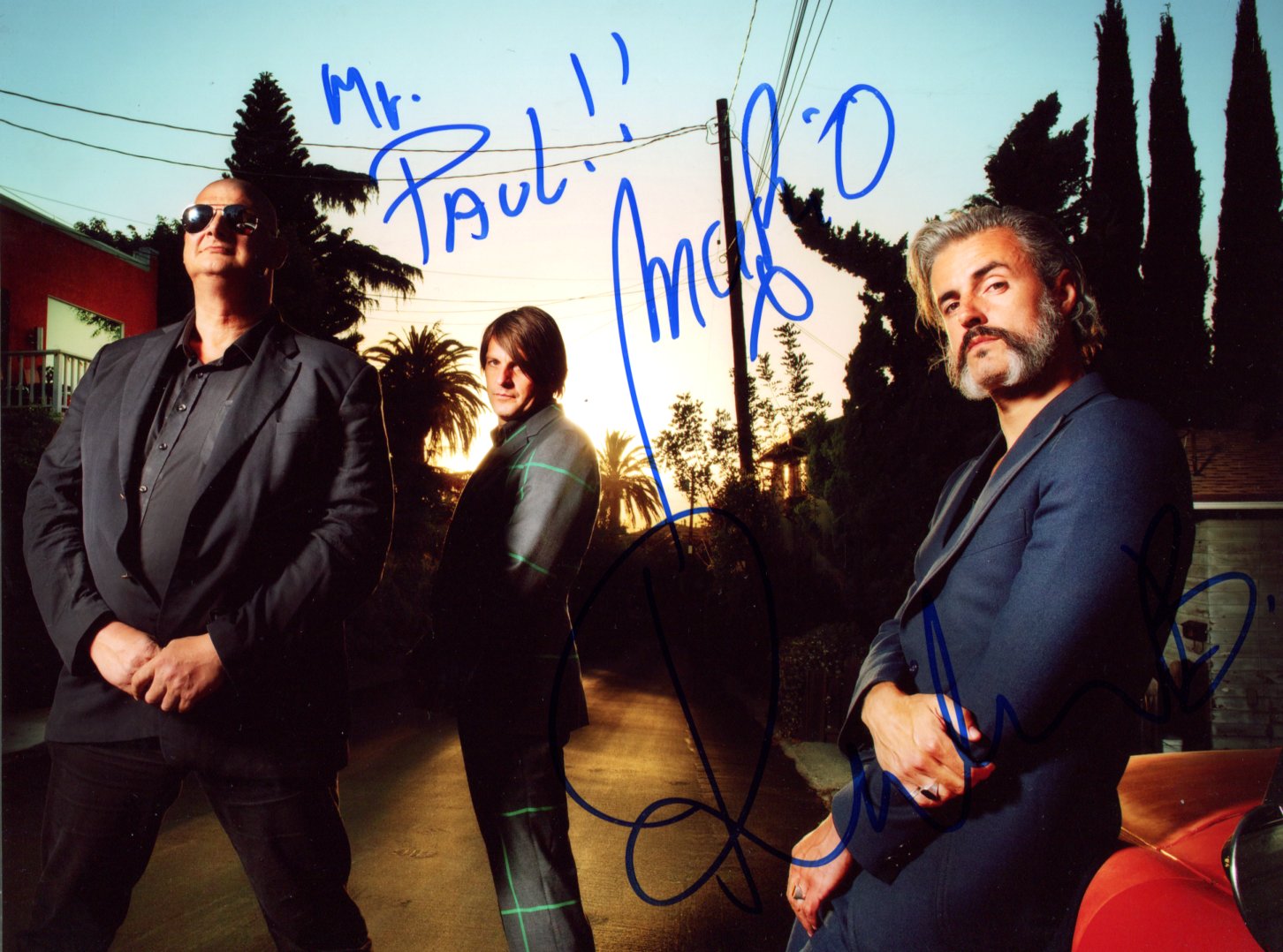 Triggerfinger (band) Autographs