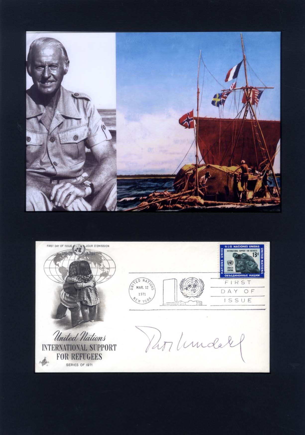 Thor Heyerdahl Autograph