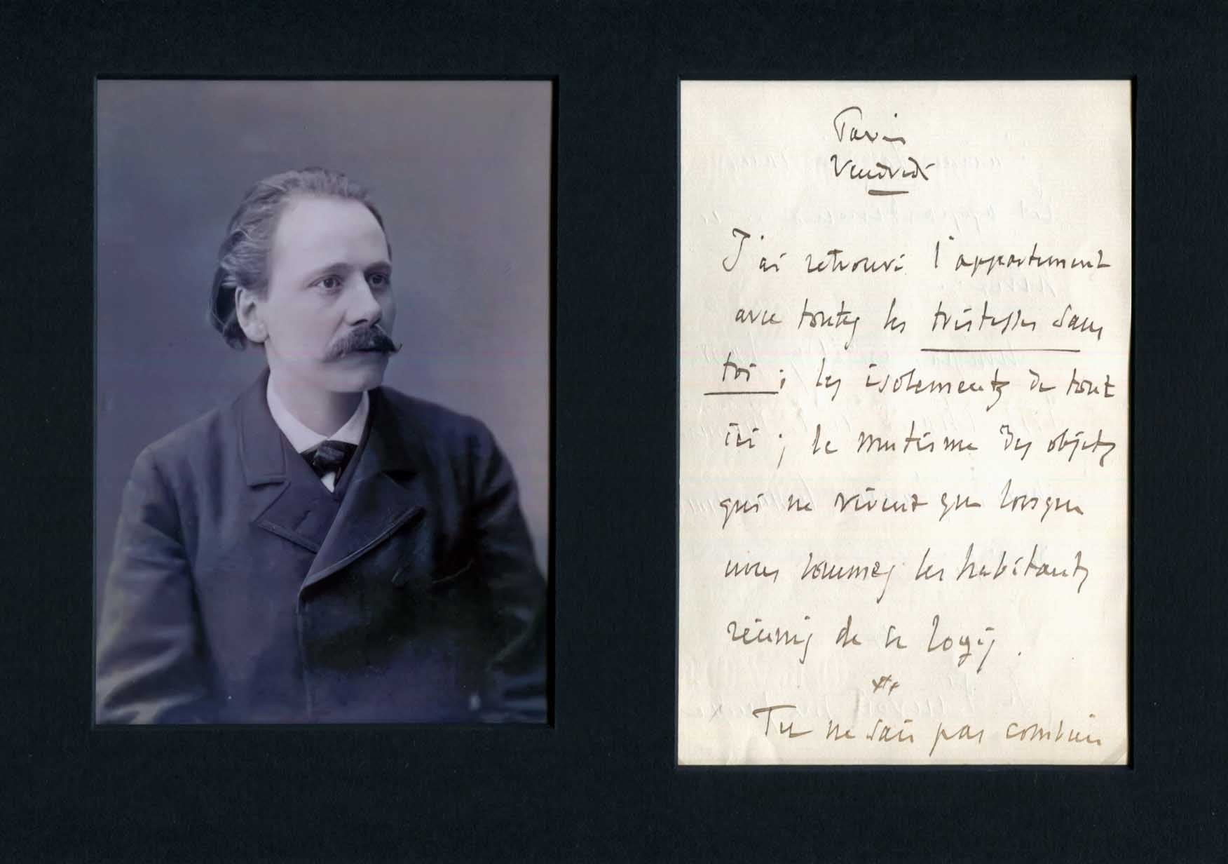 Jules Massenet Autograph