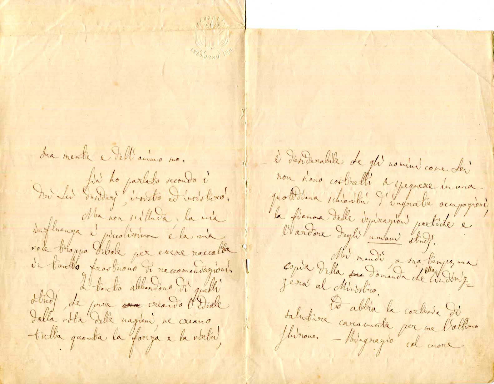 Paolo Boselli Autograph