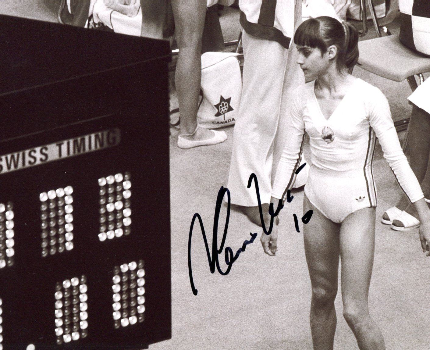 Nadia Comaneci Autograph