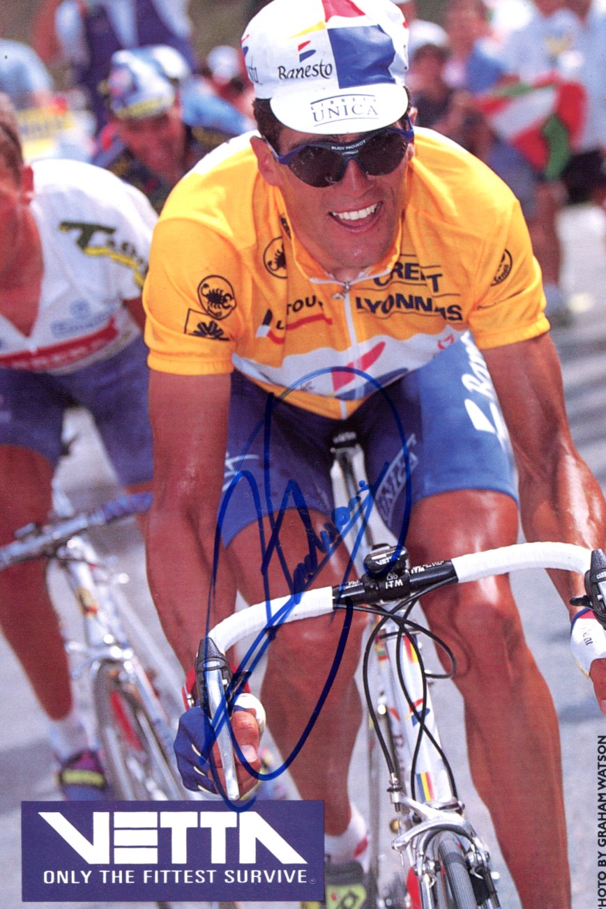 Miguel Induráin Autograph