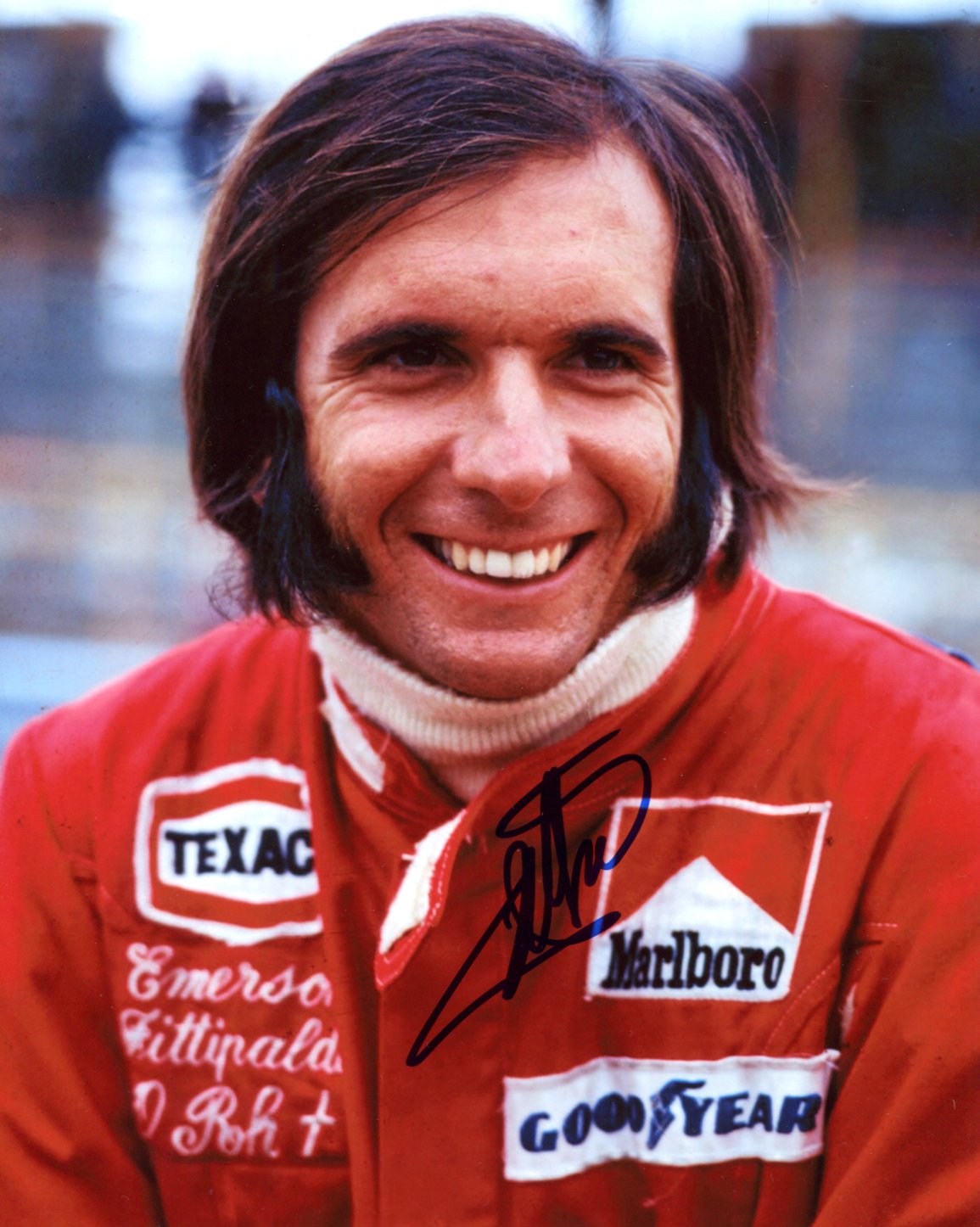 Emerson Fittipaldi Autograph
