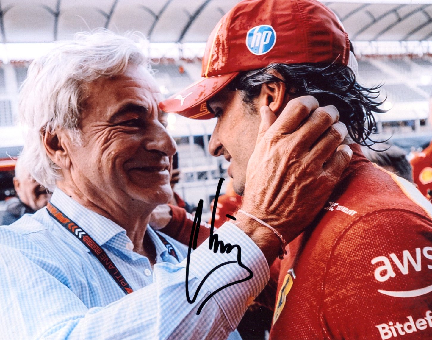 Carlos Sainz Sr. Autograph