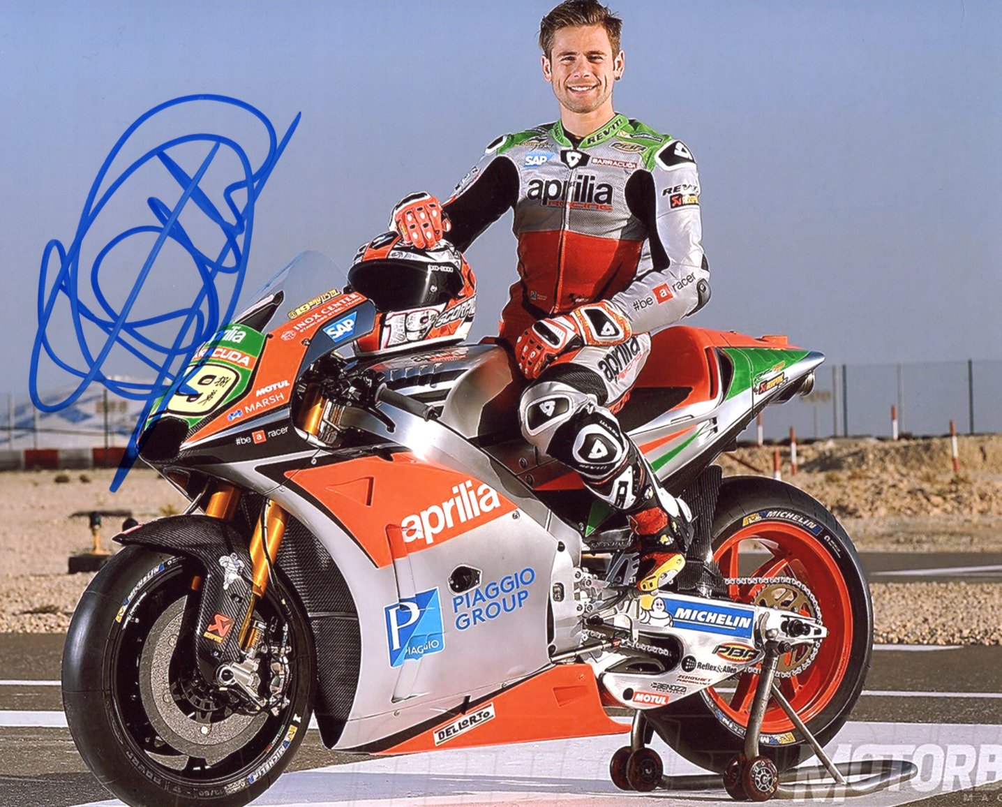Álvaro Bautista Autograph