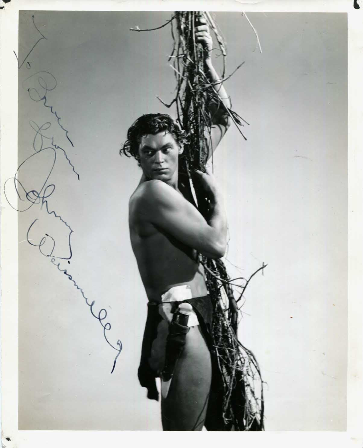 Johnny Weissmüller Autograph