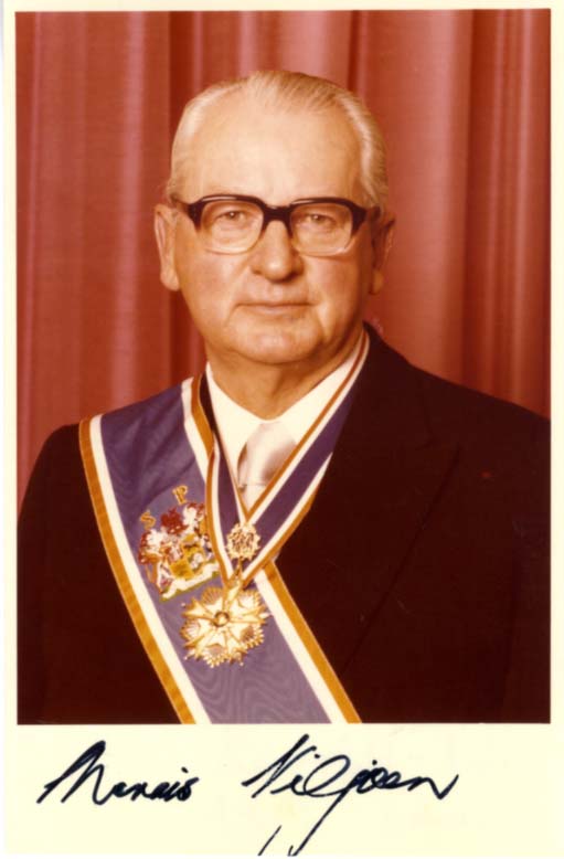 Marais Viljoen Autogramm