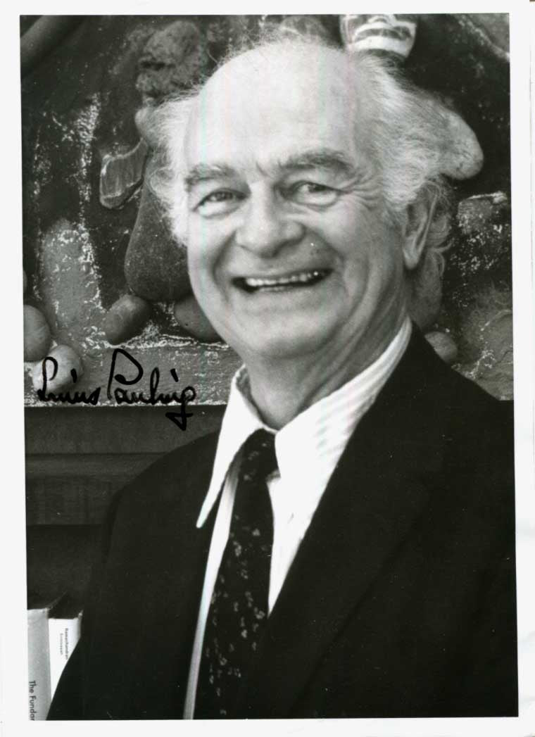Linus Pauling Autogramm