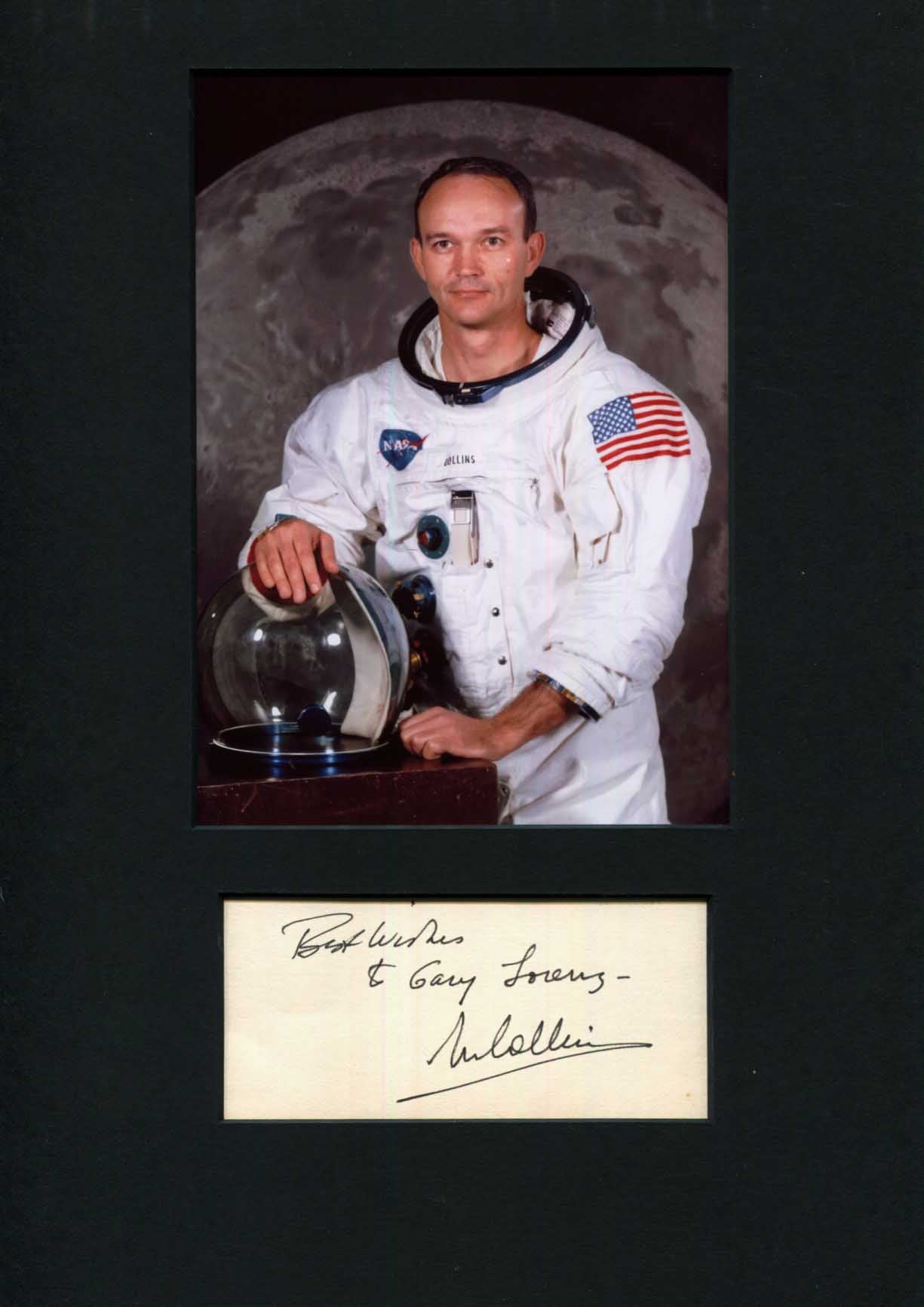 Michael Collins Autogramm