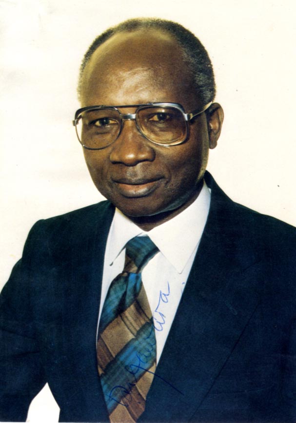 Dawda Jawara Autograph