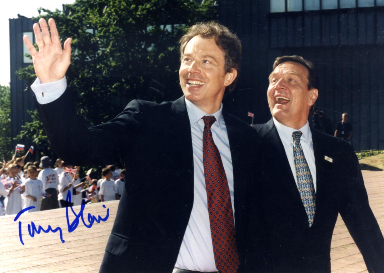 Tony Blair Autograph Autogramm | ID 15916284608893