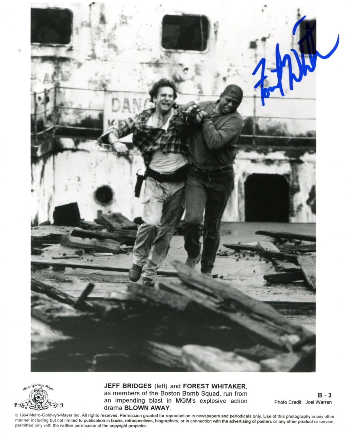 Forest Whitaker Autograph