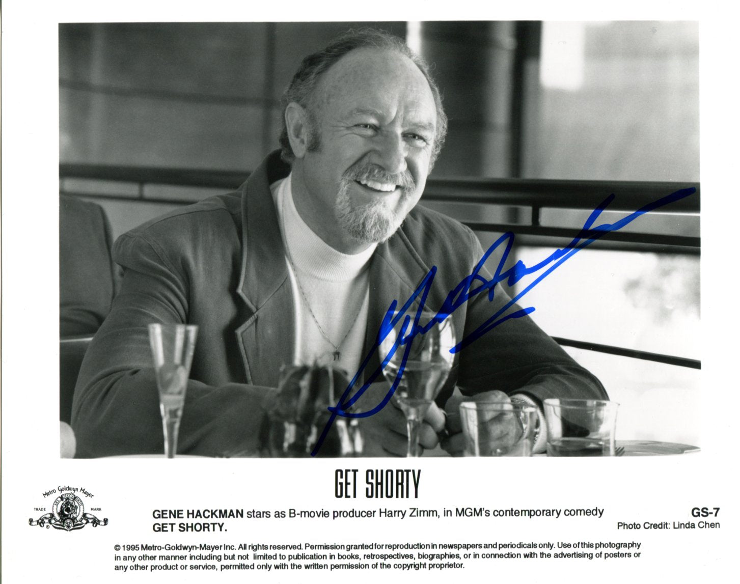 Gene Hackman Autograph Autogramm | ID 15919655977341