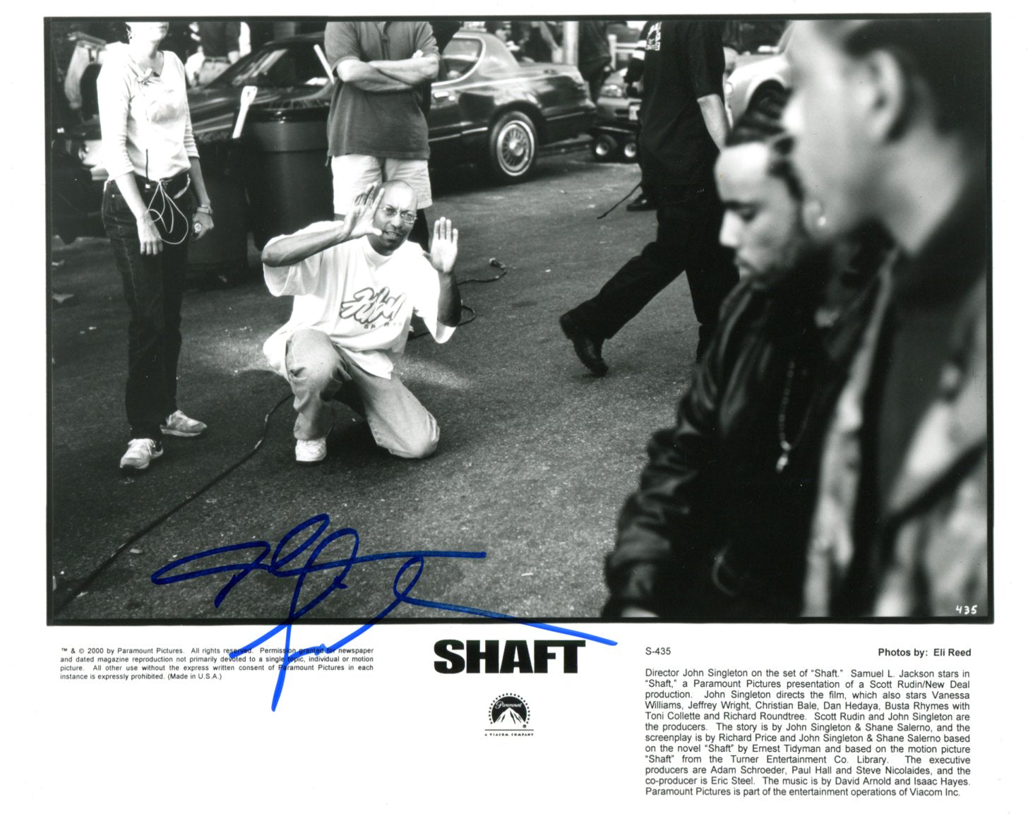 John Singleton Autograph