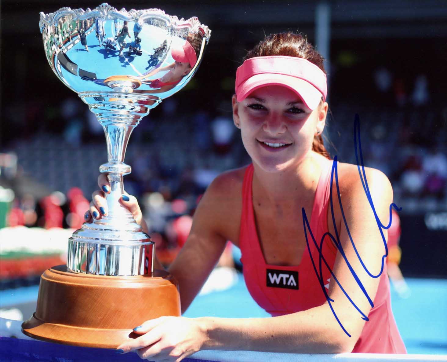 Agnieszka Radwańska Autograph Autogramm | ID 15921243652477