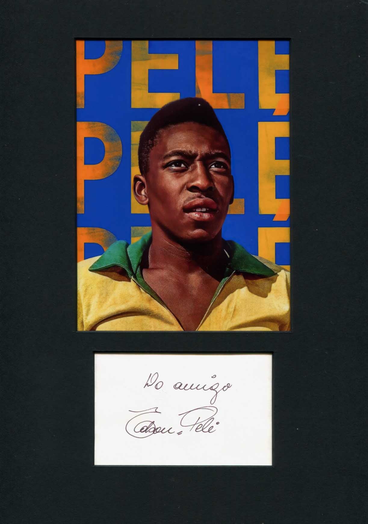 Pele Autograph Autogramm | ID 15921381802365