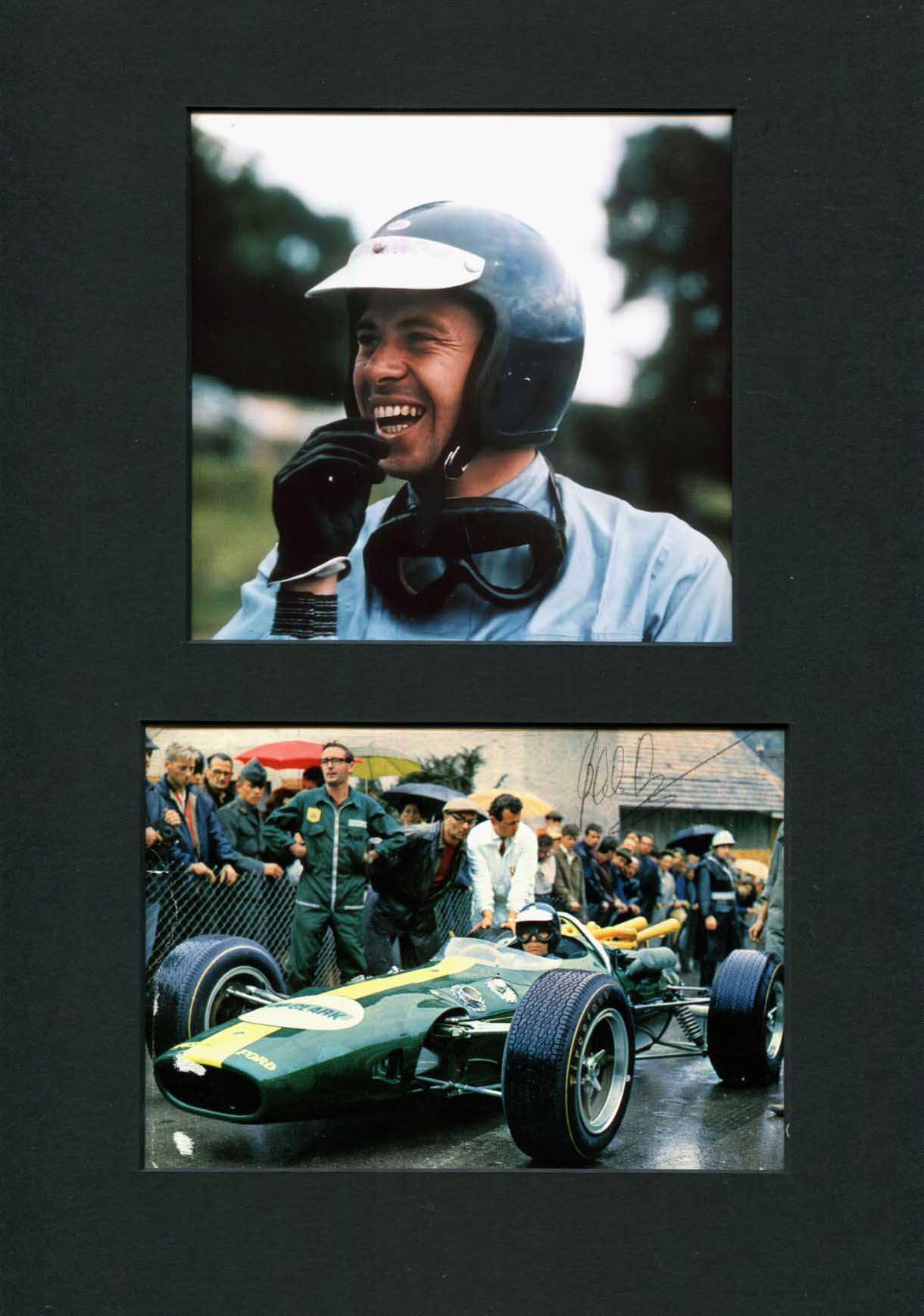 Jim Clark Autograph