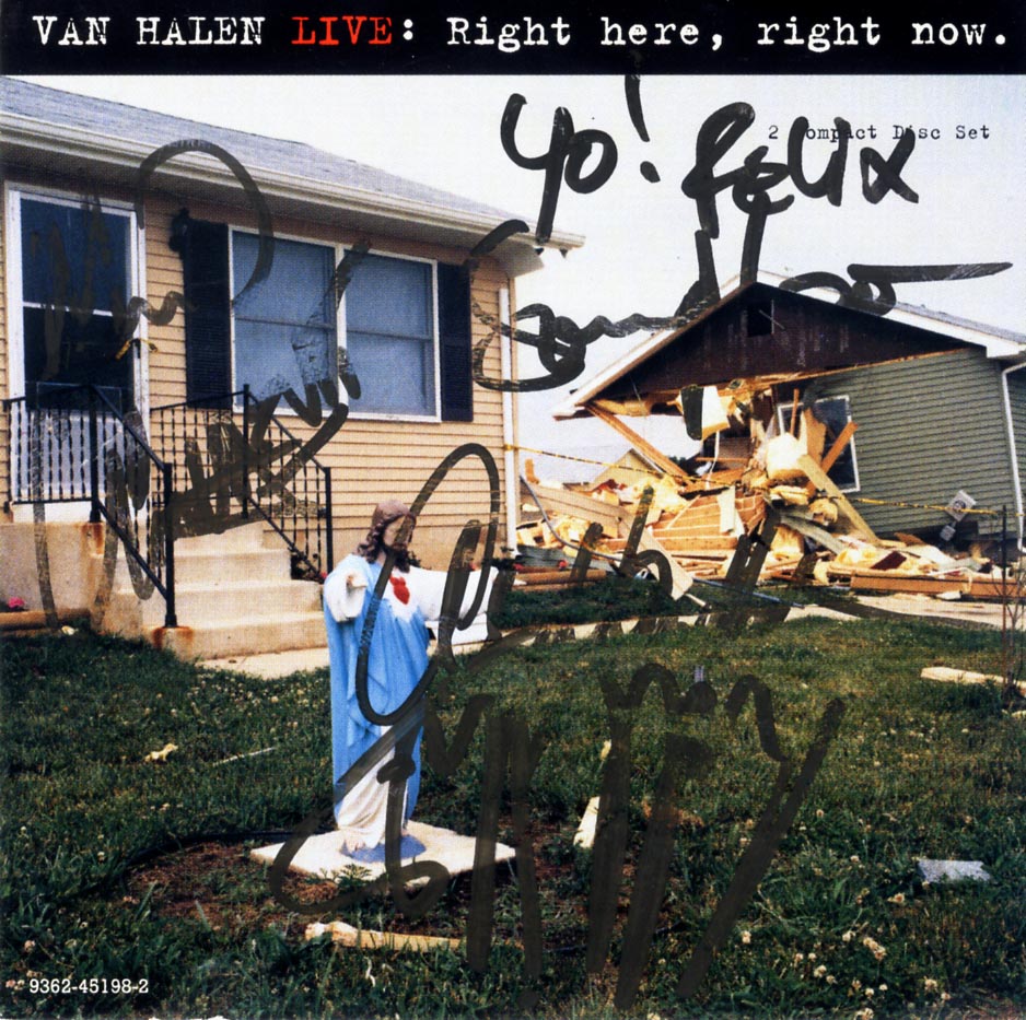 Van Halen (band) Autographs
