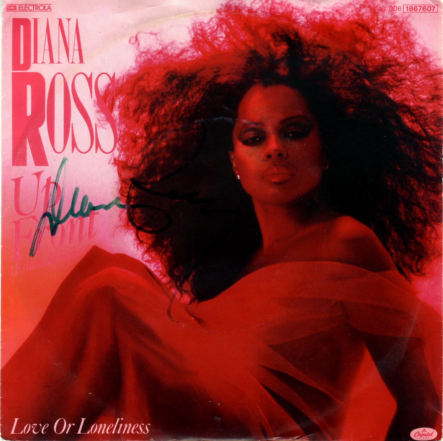 Diana Ross Autograph