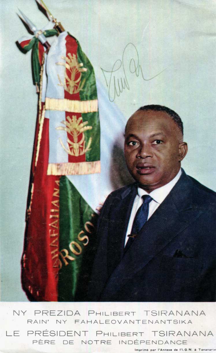 Philibert Tsiranana Autograph Autogramm | ID 15923907985789