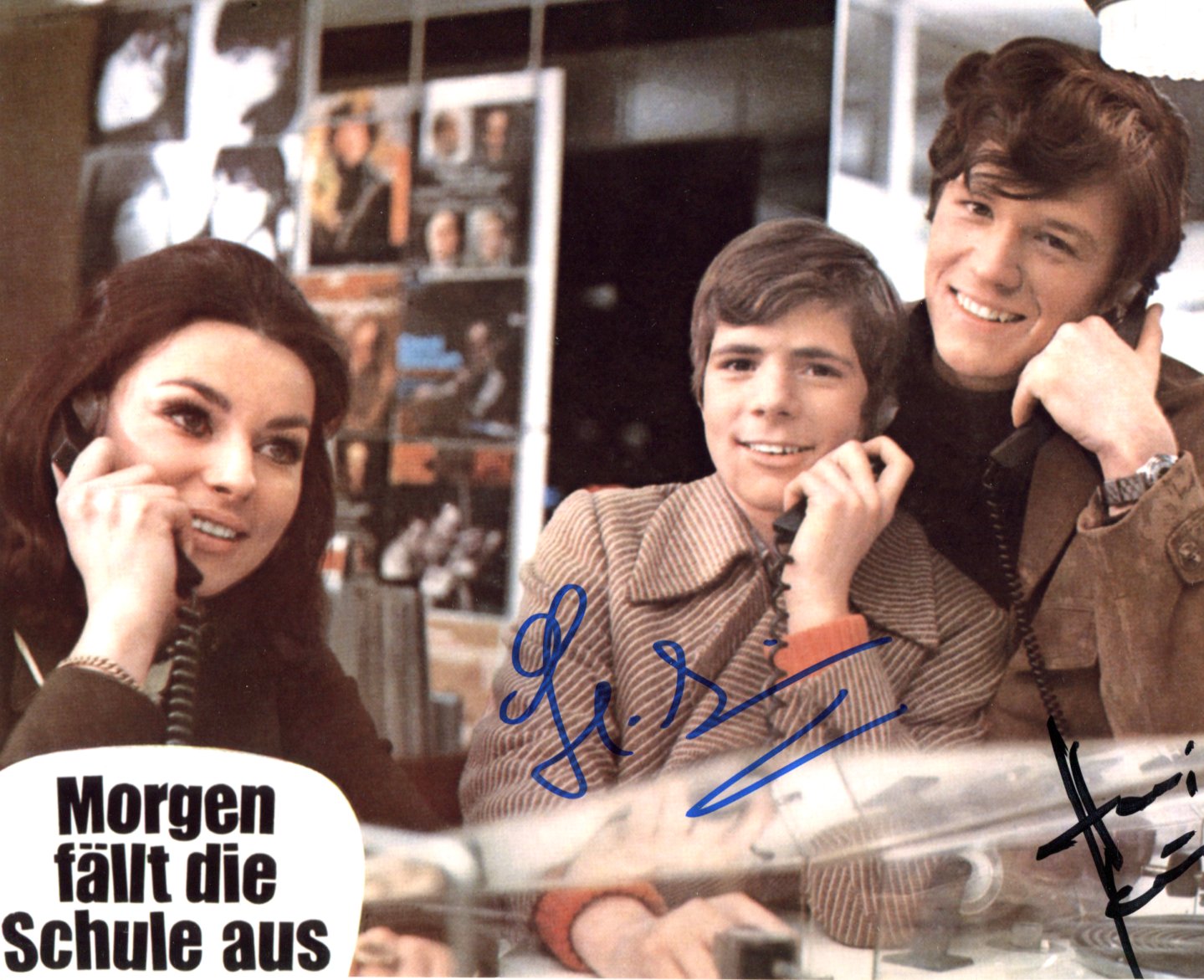 Heintje Simons & Hansi Kraus Autographs