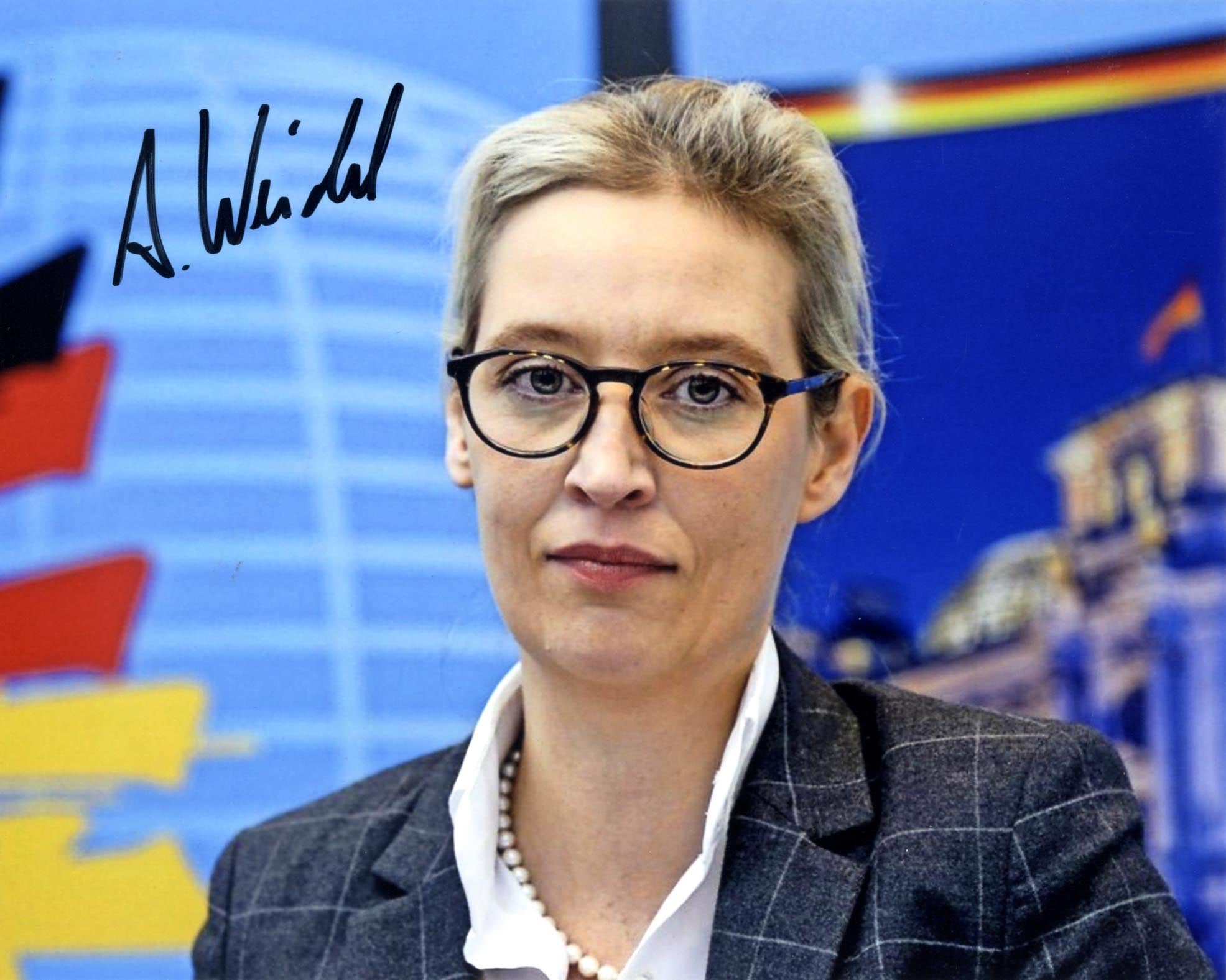 Alice Elisabeth Weidel Autograph Autogramm | ID 15928423580029