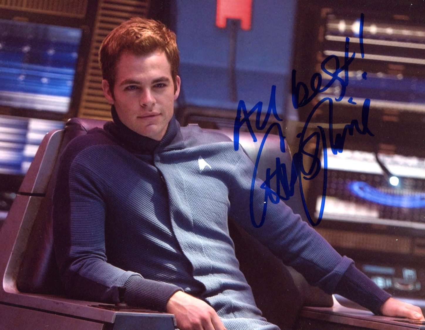 Chris Pine Autograph Autogramm | ID 15930944029053