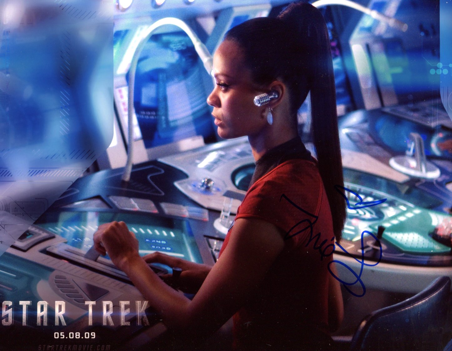 Zoe Saldana Autograph Autogramm | ID 15930960347517