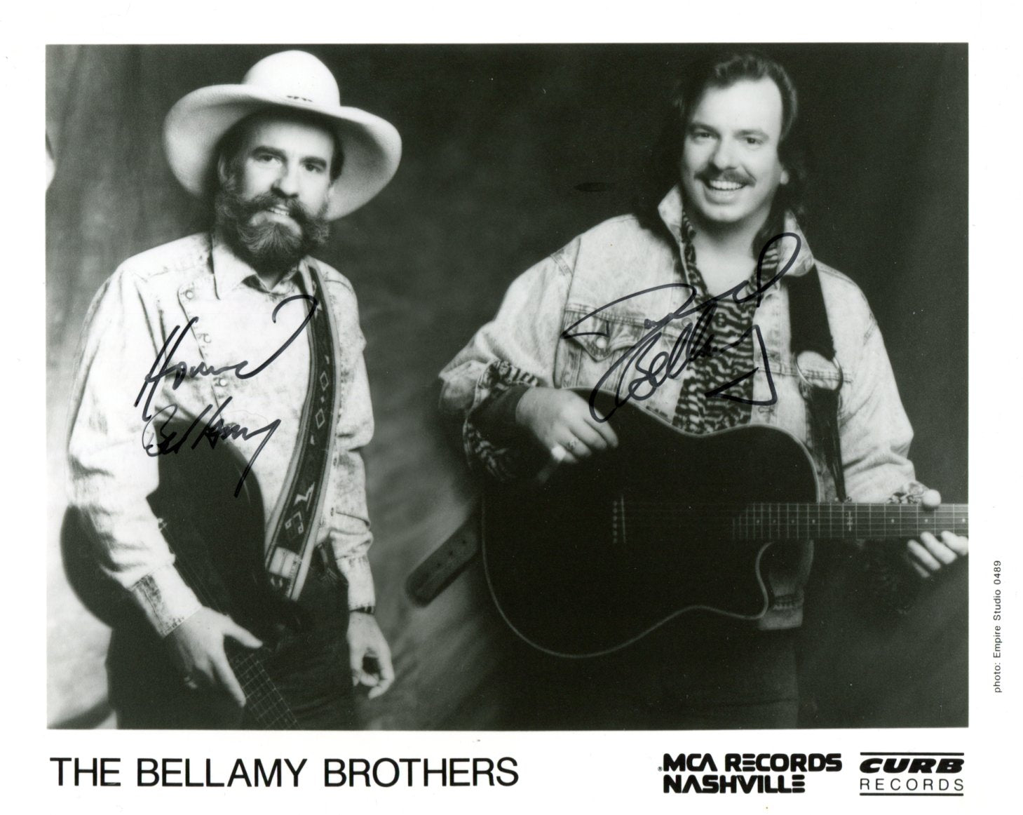 The Bellamy Brothers (band) Autographs