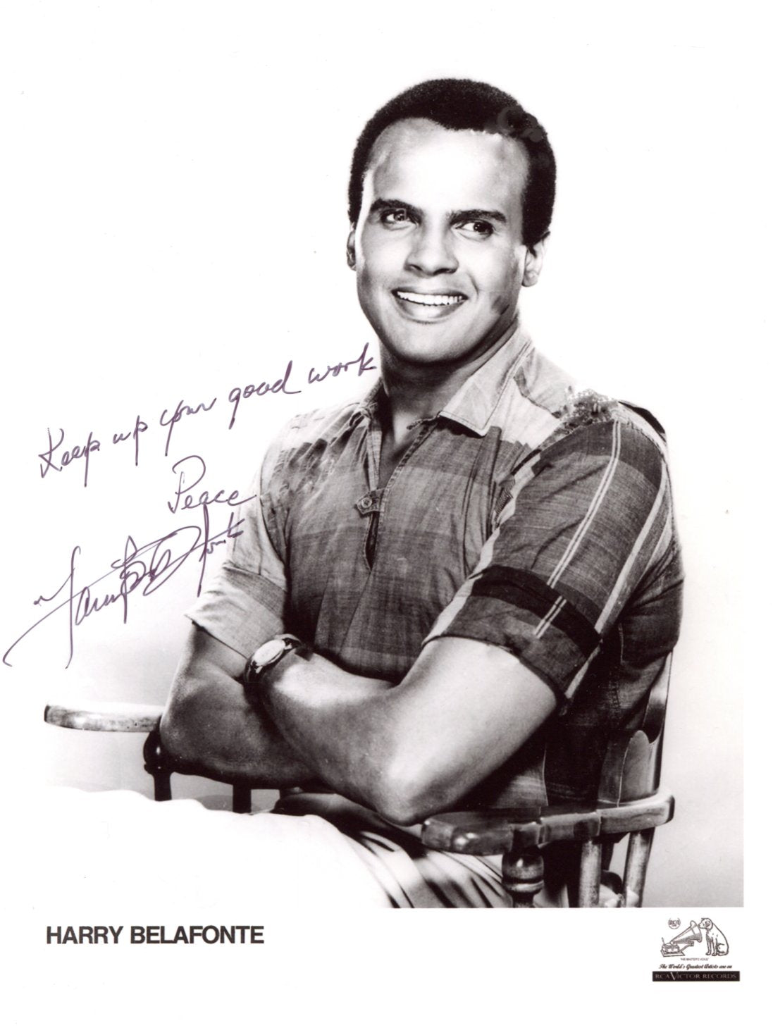 Harry Belafonte Autograph Autogramm | ID 15939322544509