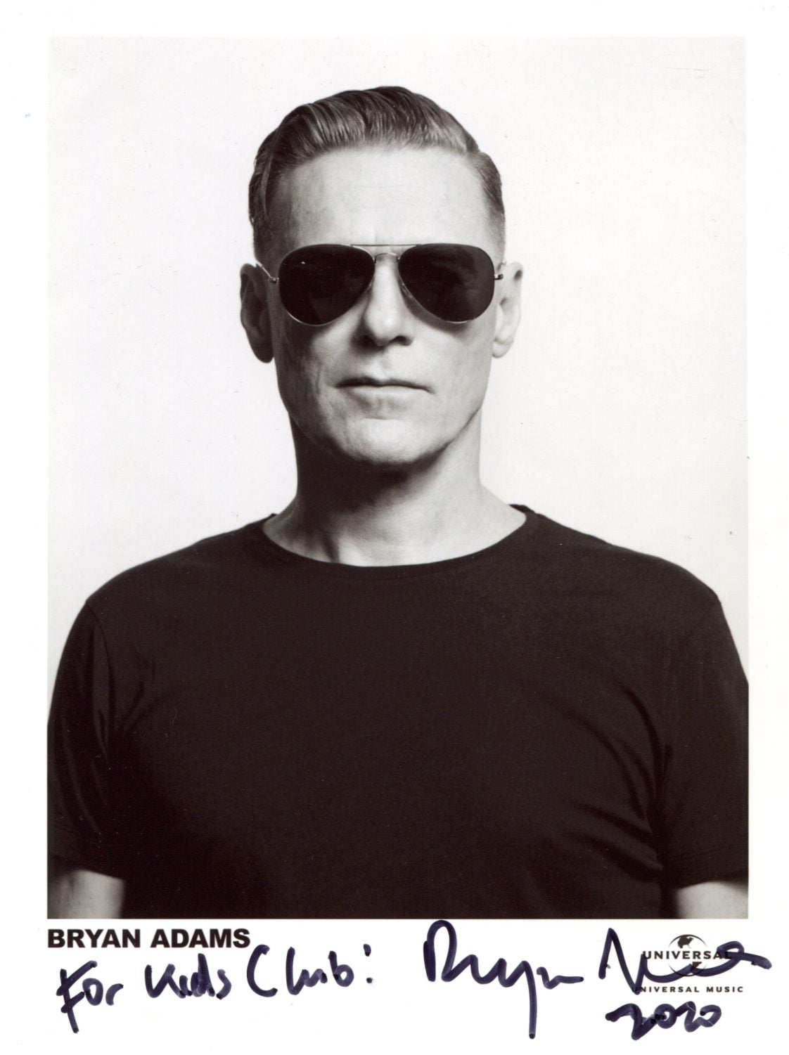 Bryan Adams Autograph Autogramm | ID 15939852009853