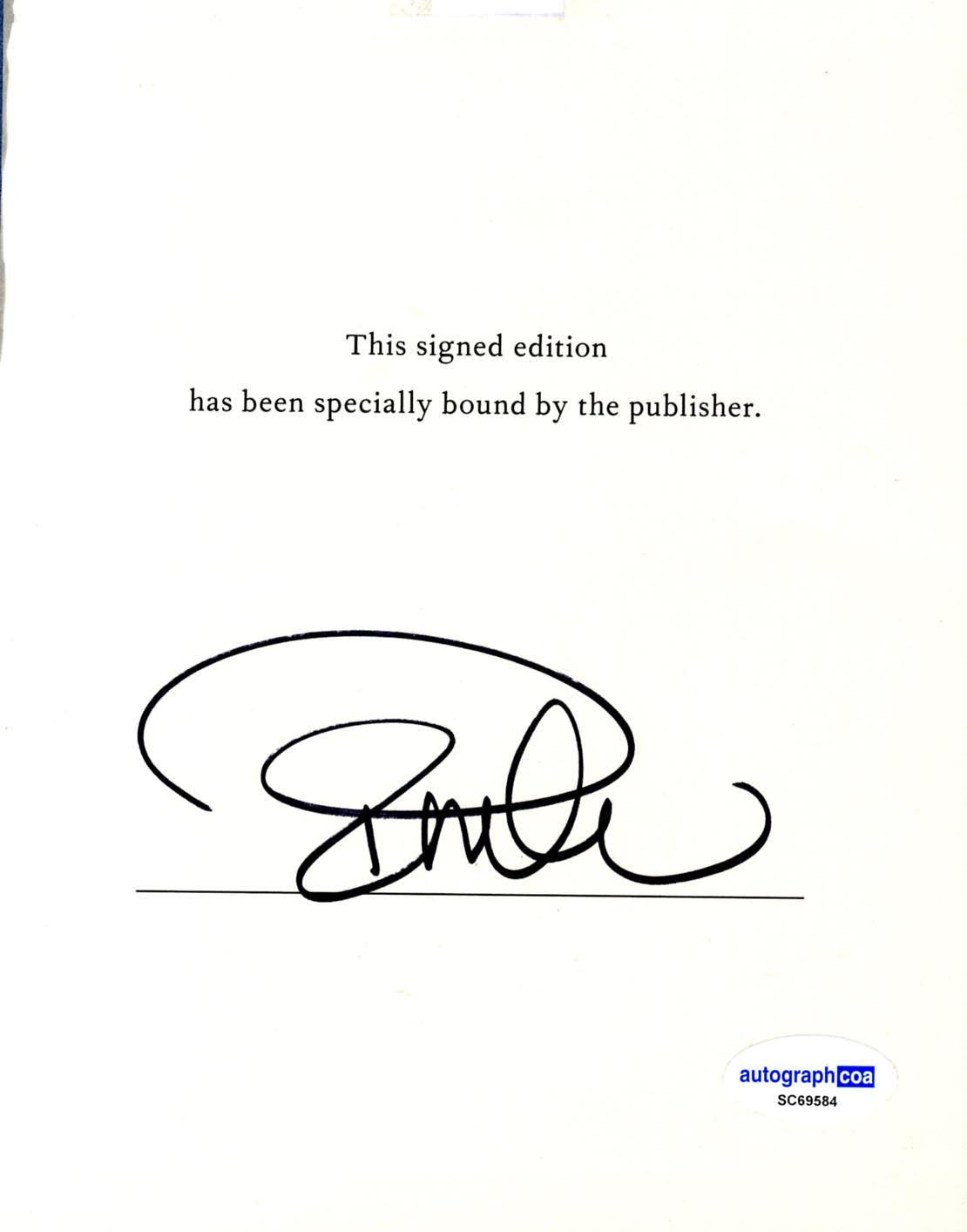 Pamela Anderson Autograph