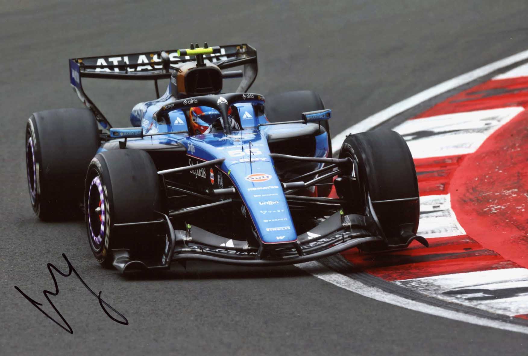 Carlos Sainz Jr. Autograph Autogramm | ID 15943918387581