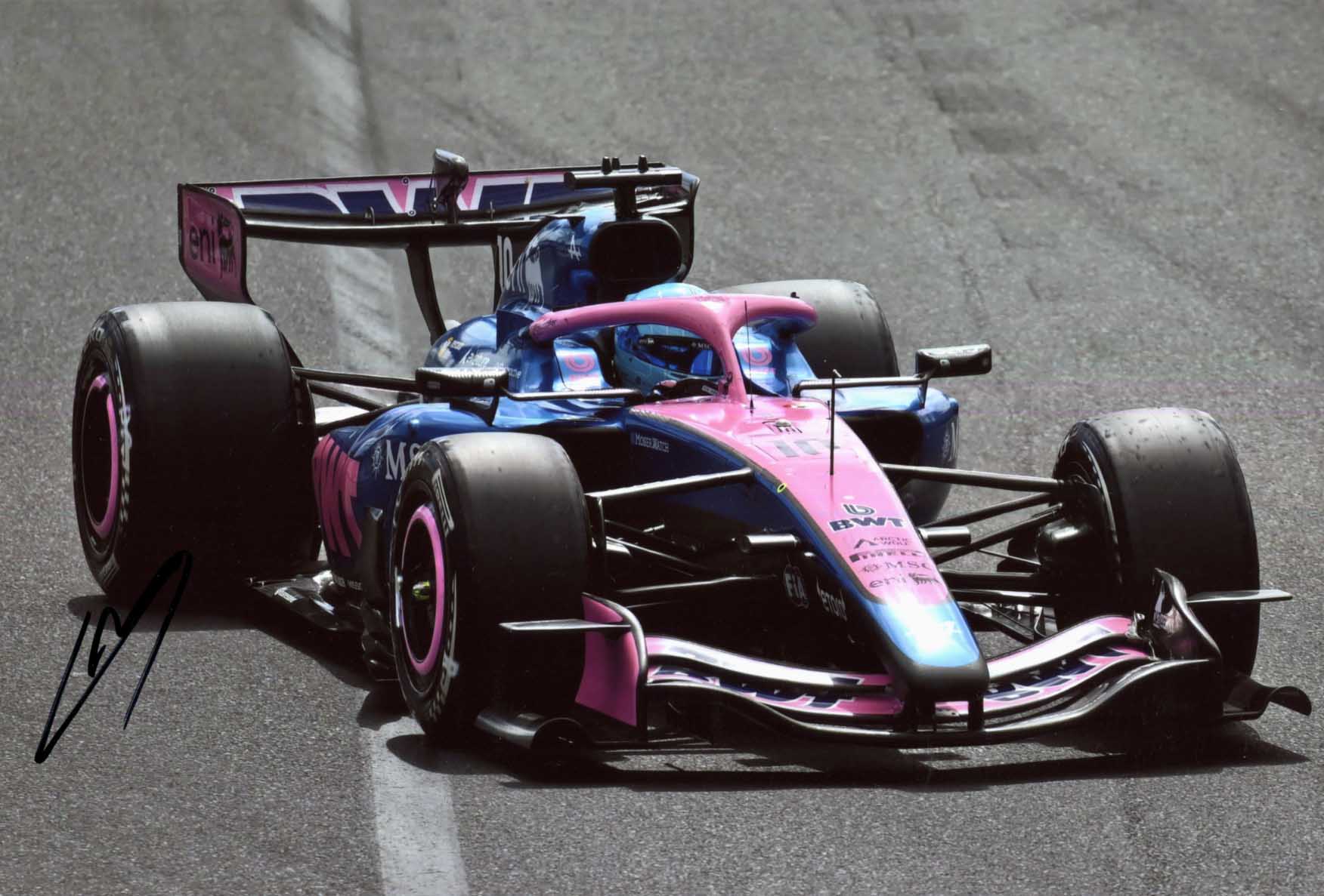 Pierre Gasly Autograph Autogramm | ID 15943936442749