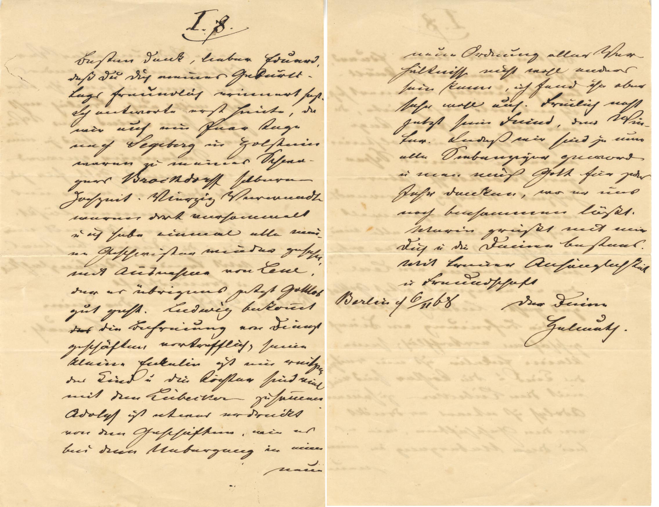 Helmuth von Moltke the Elder Autograph