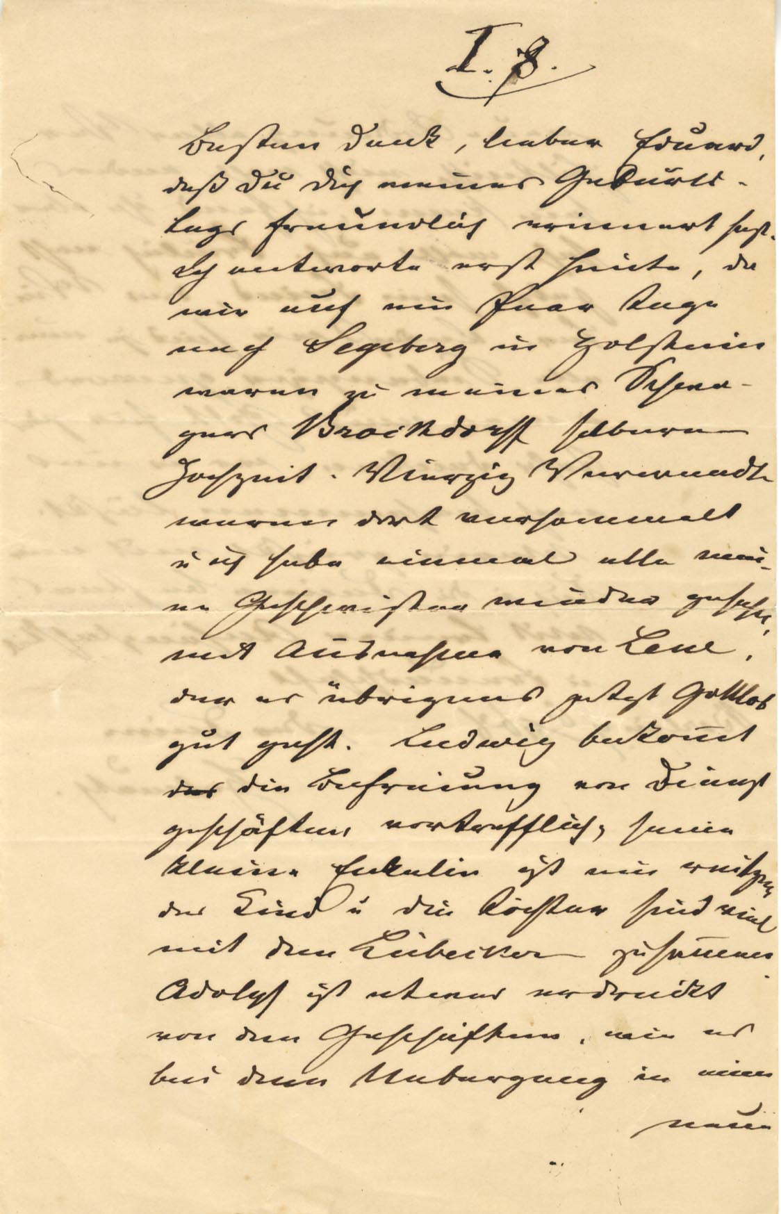 Helmuth von Moltke the Elder Autograph