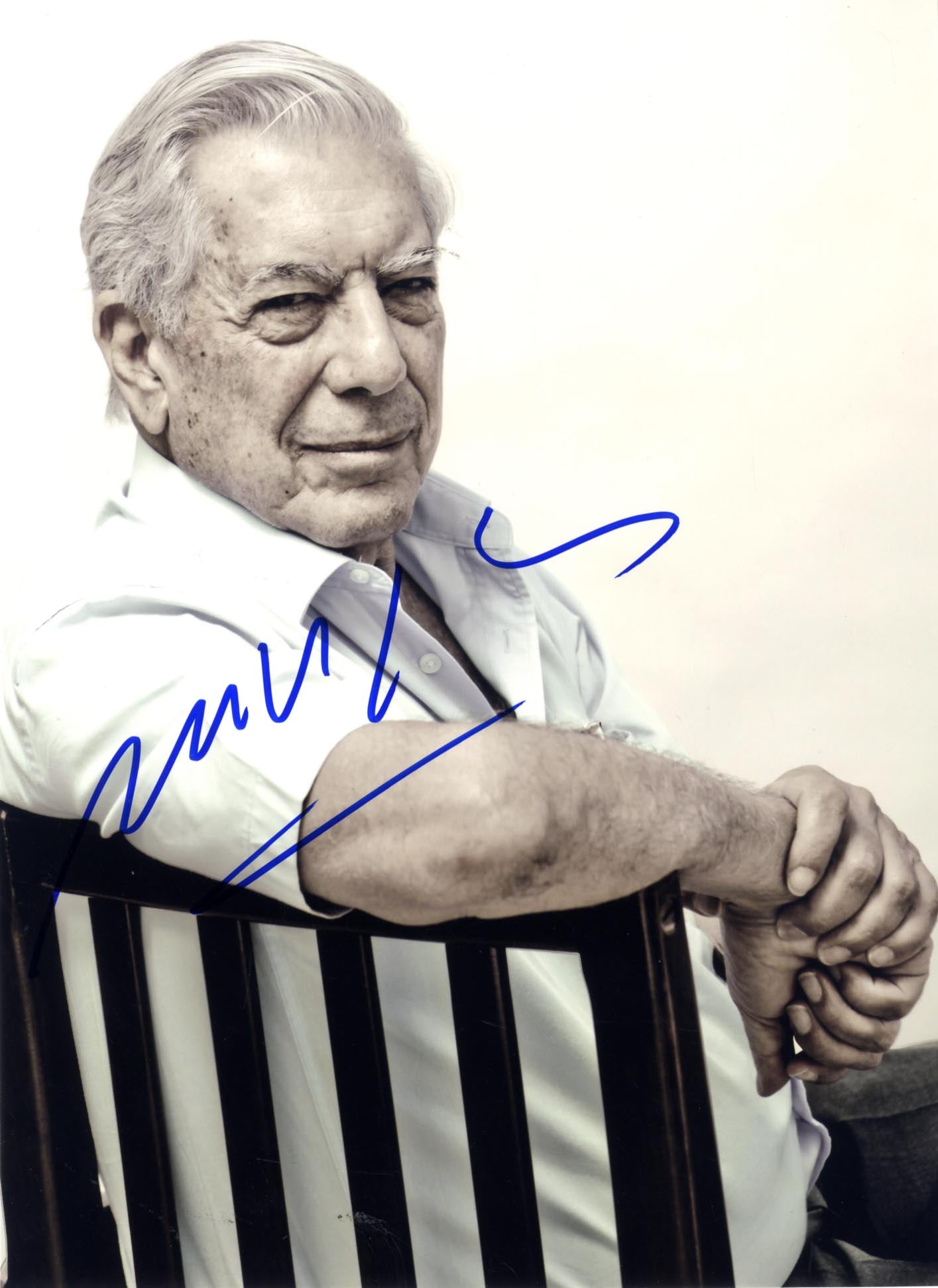 Mario Vargas Llosa Autograph Autogramm | ID 15960769724797