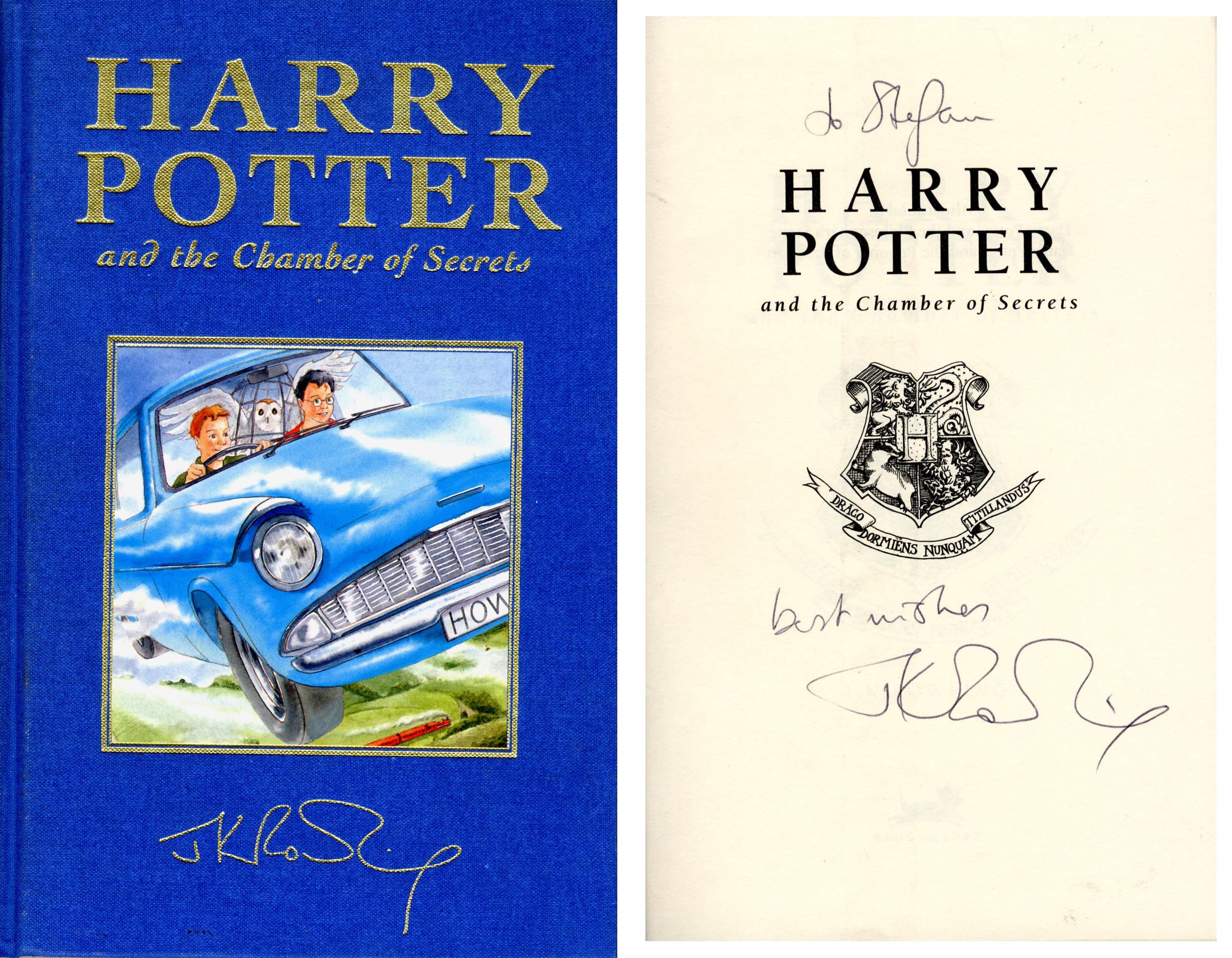 J.K. Rowling Autograph