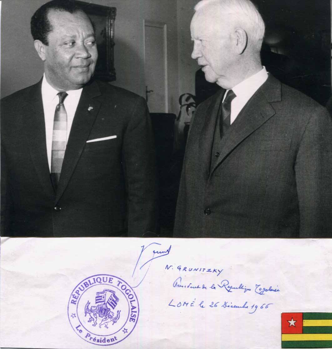 Nicolas Grunitzky Autograph Autogramm | ID 15961646793085
