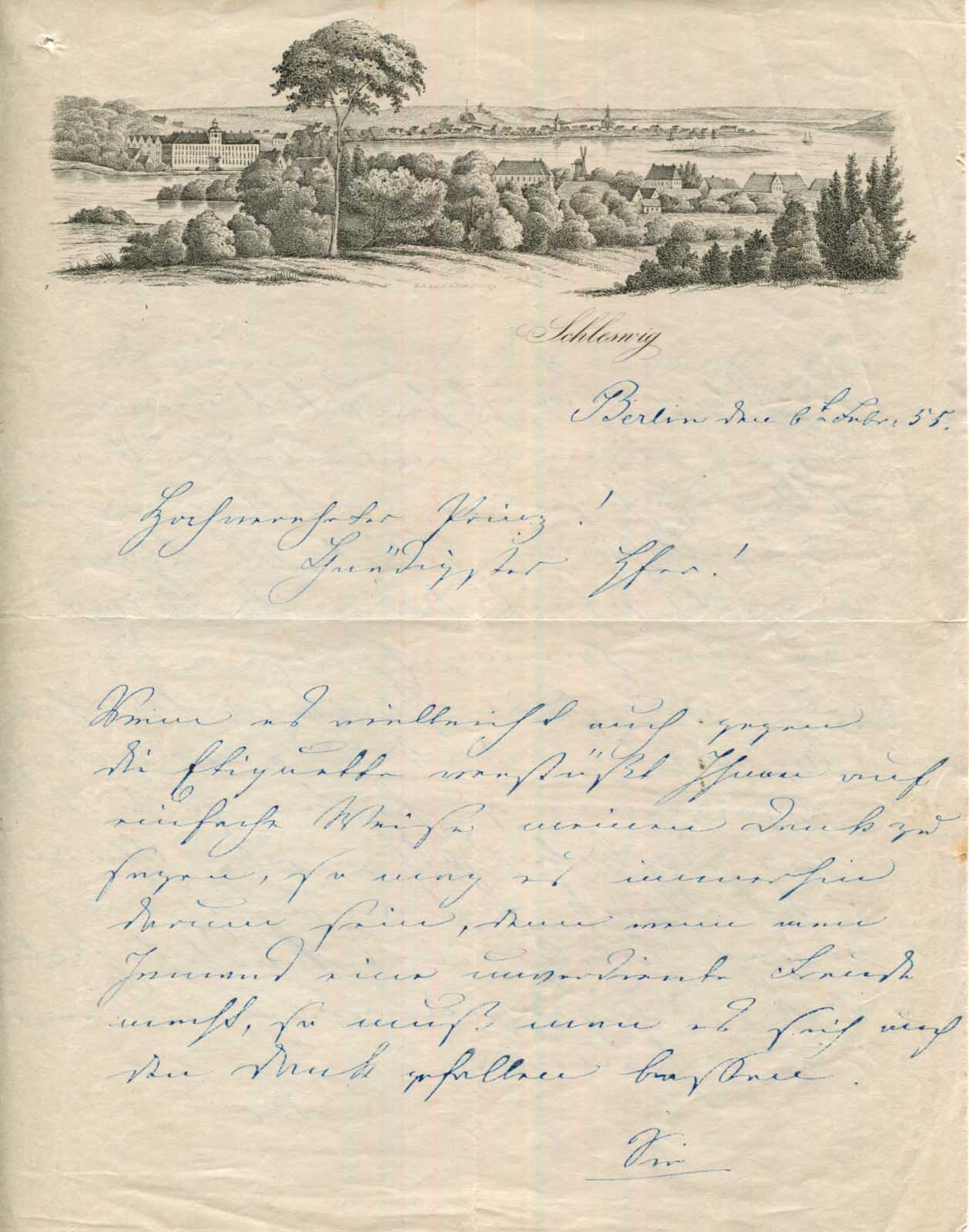 Friedrich Graf von Wrangel Autograph