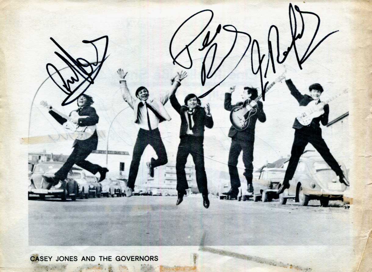 The Lords (band) Autographs